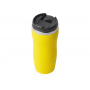 Термокружка Double wall mug С1 soft-touch, желтая