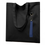 Сумка для покупок LUMISSA с ремувкой, чёрная с темно-синим
