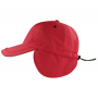 Бейсболка SNOW FLAP STOPPER-S, красная