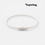 Тросик-кольцо Ring для обвеса, 15 см, белый