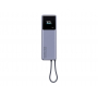 Внешний аккумулятор со встроенным кабелем Xiaomi 165W Power Bank, 10000 мАч