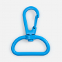 Застежка-карабин Snap Hook, L, голубая