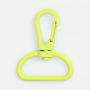 Застежка-карабин Snap Hook, L, желтый неон