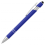 Ручка шариковая Star Soft Touch Shiny Silver Requis, синяя