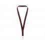 Ланьярд с карабином, бургунди