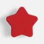 Джибитс из ПВХ Звезда, красный