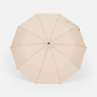 Зонт складной Cloudburst в подарочной упаковке, бежевый