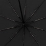 Зонт складной Cloudburst в подарочной упаковке, черный