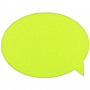 Наклейка тканевая Lunga Bubble, M, жёлтый неон