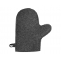 Рукавичка для бани и сауны Healing, серая