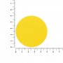 Наклейка тканевая Lunga Round, M, желтая