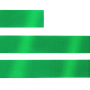 Лента сатиновая Satin 20 M, зеленая, 90 см