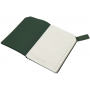 Блокнот А5 с магнитным клапаном в гибкой обложке Chaplin, зеленый