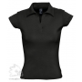 Рубашка поло без пуговиц Pretty 220, женская, черная