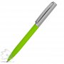 Ручка металлическая soft-touch шариковая Tally, зеленая