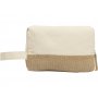 Косметичка Jute с ручкой из хлопка и джута