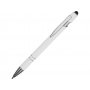 Ручка-стилус металлическая шариковая Sway, белая