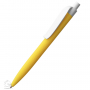 Ручка шариковая QS01 PMP-P, жёлтая