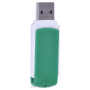 USB flash-карта Easy, зеленая, открытая