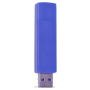 USB flash-карта Twist, синяя открытая