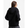 Толстовка оверсайз Sartoro, унисекс, черная