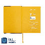 Ежедневник Bplanner 01, экокожа, желтый