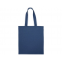 Сумка из хлопка Carryme 140, 140 г/м2, тёмно-синяя