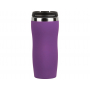 Термокружка Double wall mug С1 soft-touch, фиолетовая