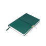 Ежедневник А5 в гибкой обложке Jim, зеленый