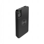 Внешний аккумулятор gPro QI с беспроводной зарядкой 10000 mAh, чёрный