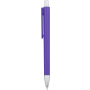 Шариковая ручка Viko Color, фиолетовая, вид сбоку