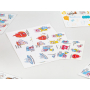 Наклейки из ПВХ Sticker Pack на заказ, размер S