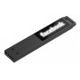 Флешка markBright Black с белой подсветкой