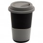Кружка Magic To Go, черная с серым