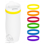 Термостакан дорожный Фантазия-2 и варианты цветов браслетов