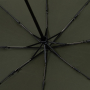 Зонт складной Cloudex, зеленый (хаки)