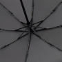 Зонт складной Smooth Move с плавным закрытием, серый