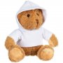 Мягкая игрушка Мишка Cuddleton в белом худи