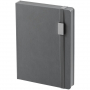 Ежедневник New Factor Metal А5, недатированный, серый