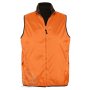 Жилет Winner двусторонний, унисекс, оранжевый