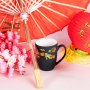 Кружка Sweet, с прорезиненным покрытием, зеркало золото