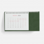 Календарь настольный Brand, зелёный