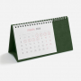 Календарь настольный Brand, зелёный