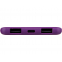 Внешний аккумулятор Powerbank C1 5000, фиолетовый