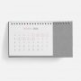 Календарь настольный Brand, серый