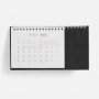 Календарь настольный Brand, чёрный