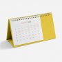 Календарь настольный Brand, жёлтый