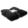Плед мягкий флисовый Super Soft Comfort Travel, черный