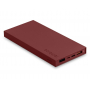Внешний аккумулятор NEO ARIA, 10000 mAh, бордовый