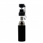 Термобутылка Button Black, черная